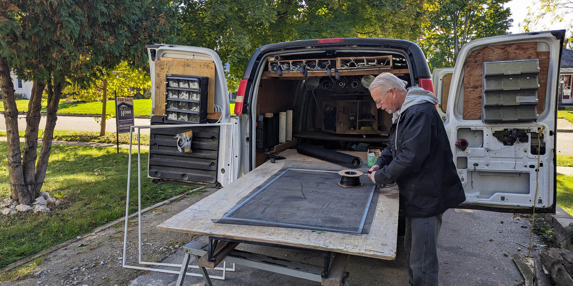 Dann's Screens And More - Screen Doors, Windows Screens, Retractable Screens projects in London Ontario and Lucan region