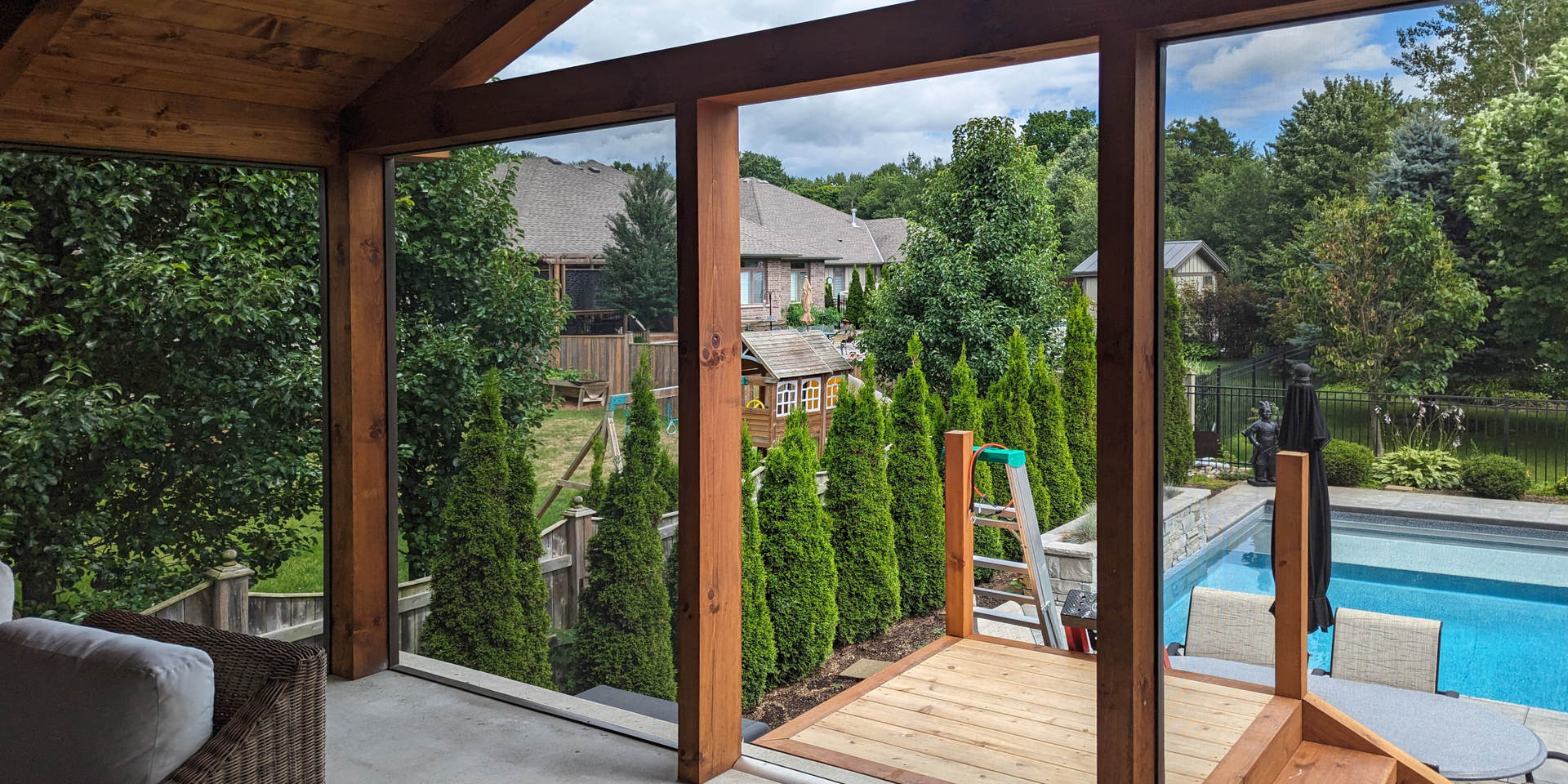 Dann's Screens And More - Screen Doors, Windows Screens, Retractable Screens projects in London Ontario and Lucan region